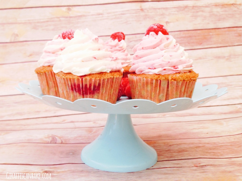 Parsnip and Raspberry Cupcakes with Raspberry Swirl Cream Cheese Frosting