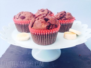 Chocolate Banana Muffins