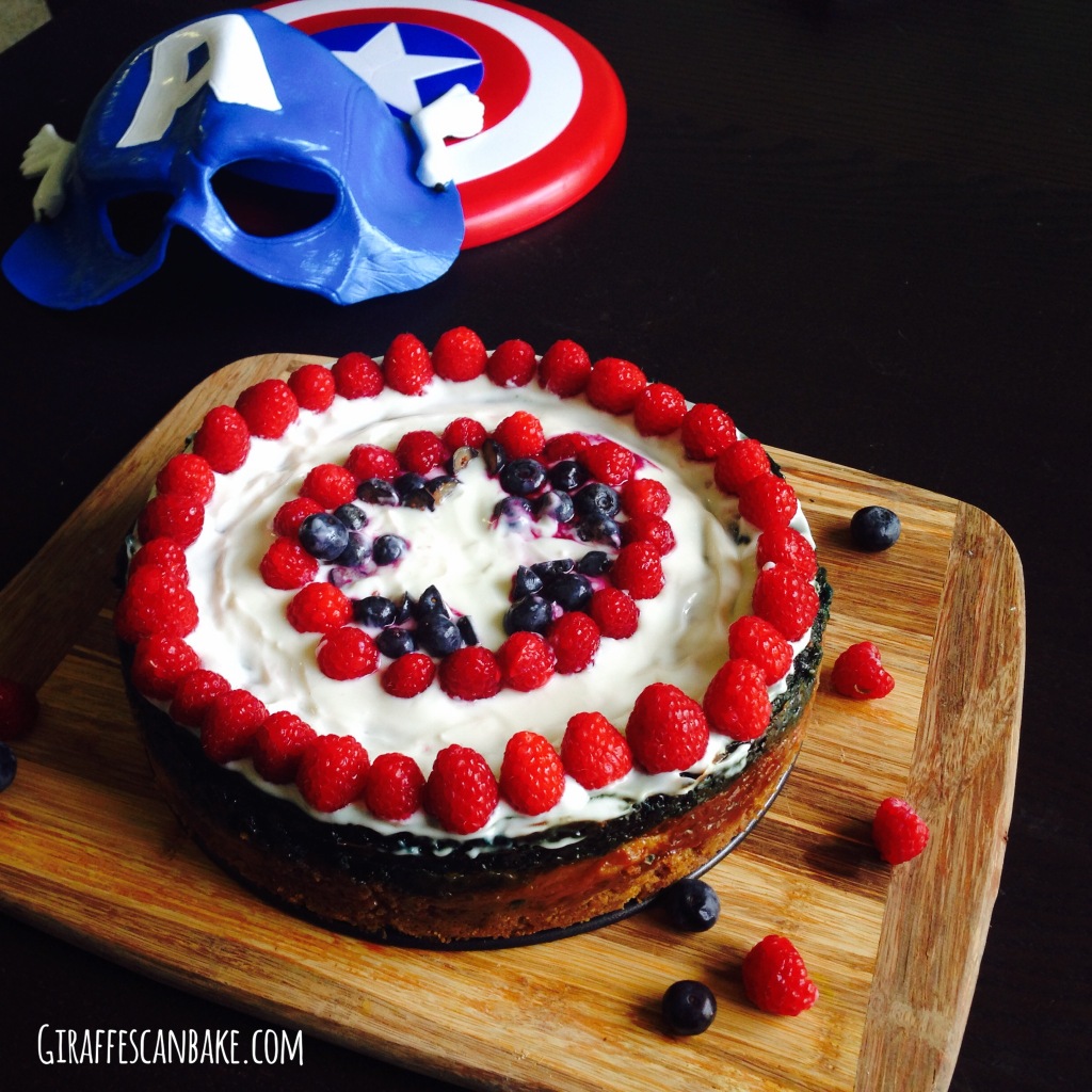 Captain America Cheesecake